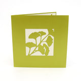 Ginkgo Biloba Pop Up Card