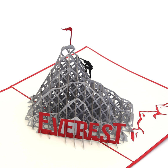 Everest Climb 3D pop up card