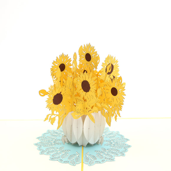 Sunflower Surprise Pop Up Card