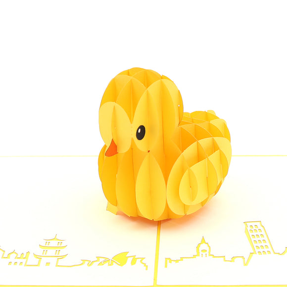 Rubber Duck Pop Up Card