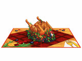 liif thanksgiving 3d greeting pop up card happy turkey thank you family grandma mom dad mother holiday
