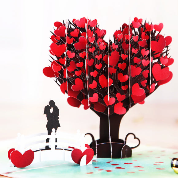 Liif Love Tree Pop Up Card