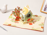 Bird House Pop Up Card