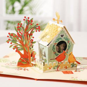 Bird House Pop Up Card