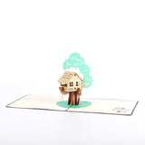 Tiny Tree House 3D Pop-up Card