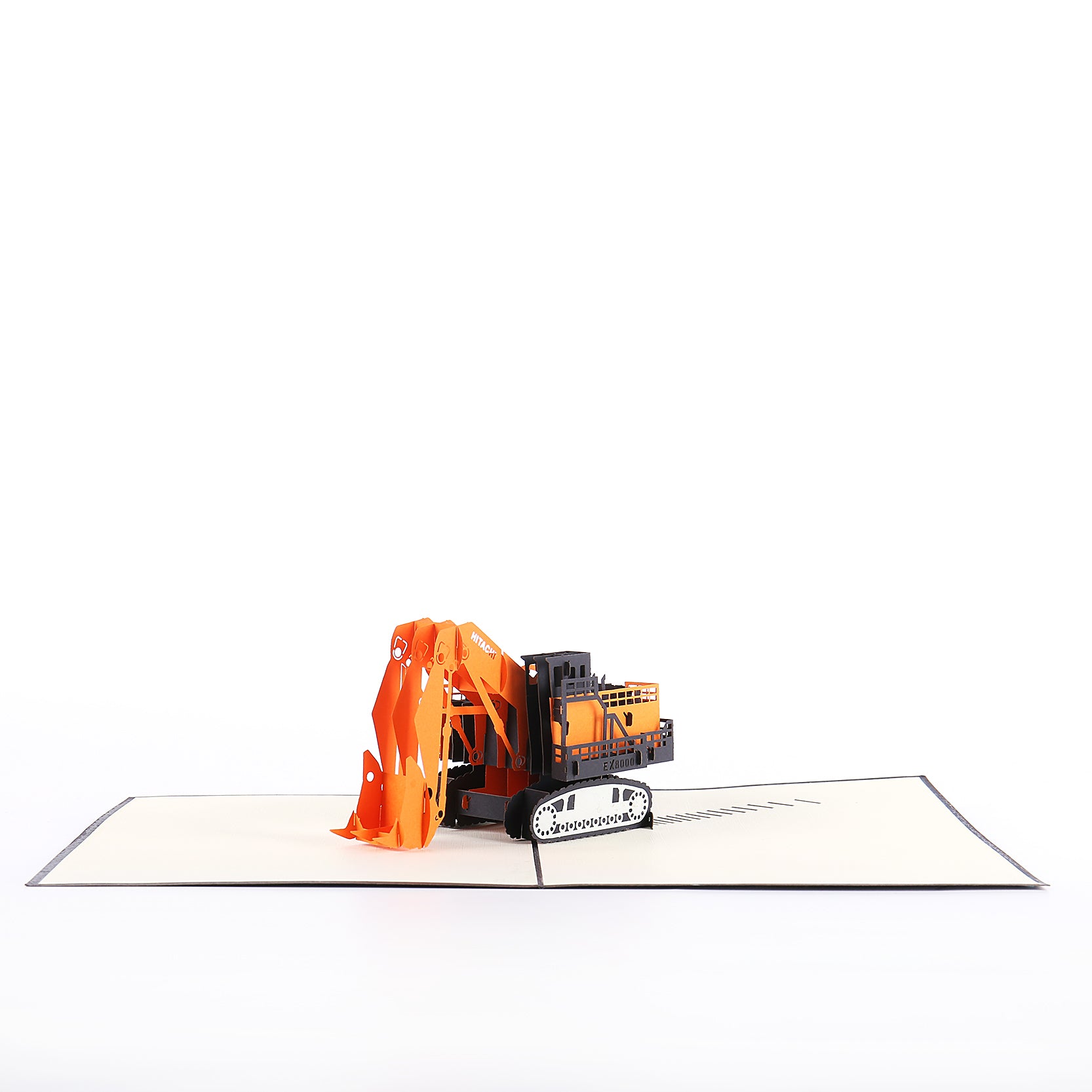 Digger Pop Up Card By Devine Popup Cards W Envelope | INDIA