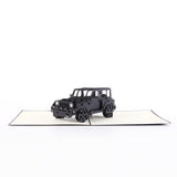 Trendy Jeep Pop-up card