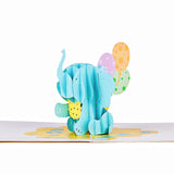 Elephant Balloon Pop Up Card